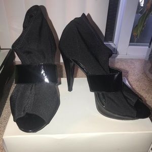 Black heels